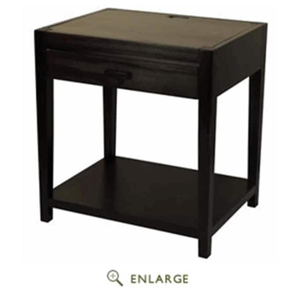 Casual Home Casual Home 649-23 Notre Dame Night Stand with USB Port; Espresso 649-23 - main